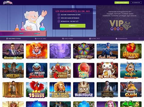 Madnix casino app